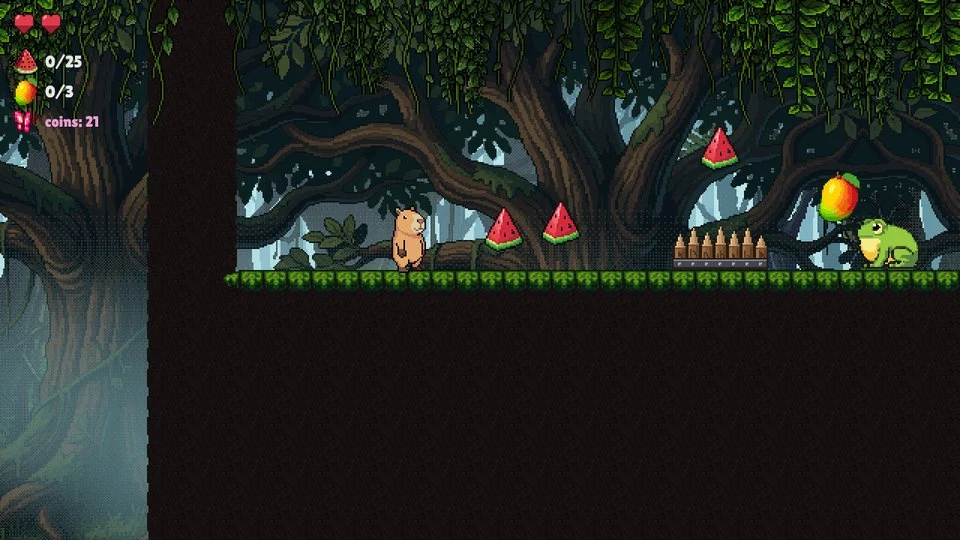 Lily the Capybara: the Forest