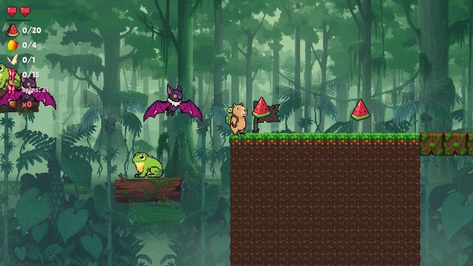 Lily the Capybara: the Jungle
