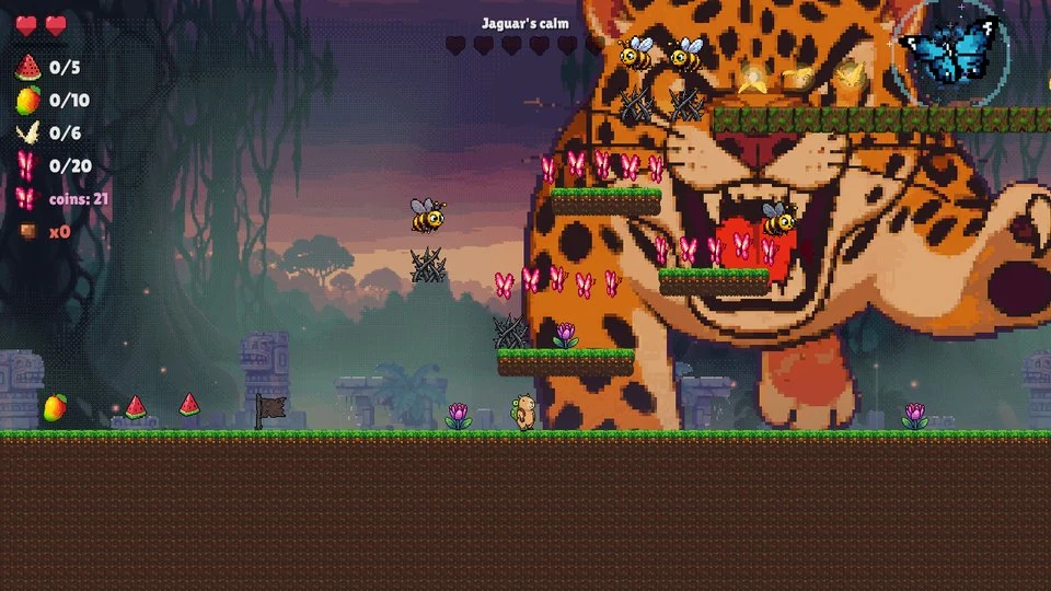 Lily the Capybara: the great jaguar pounces